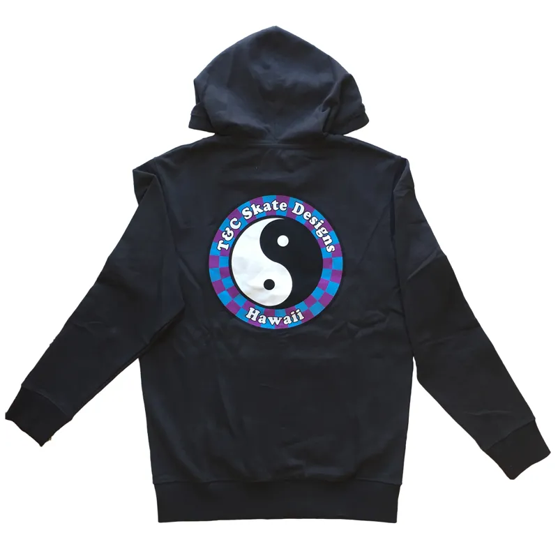 T and C / Skate Logo Hoodie / Black