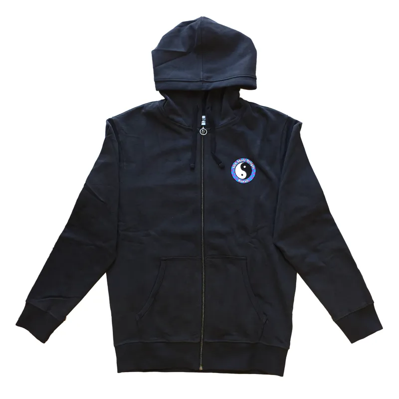 T and C / Skate Logo Hoodie / Black-1