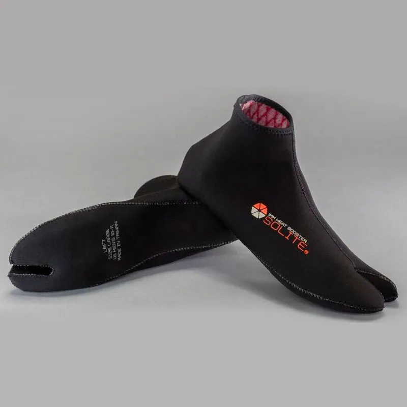 Solite 1mm Heat Booster Socks Black Wetsuit Boots