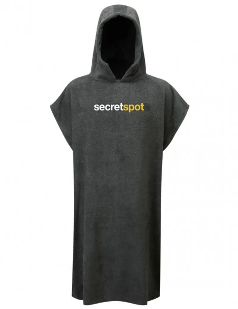Secret Spot / Change Towel Poncho / Coral Grey