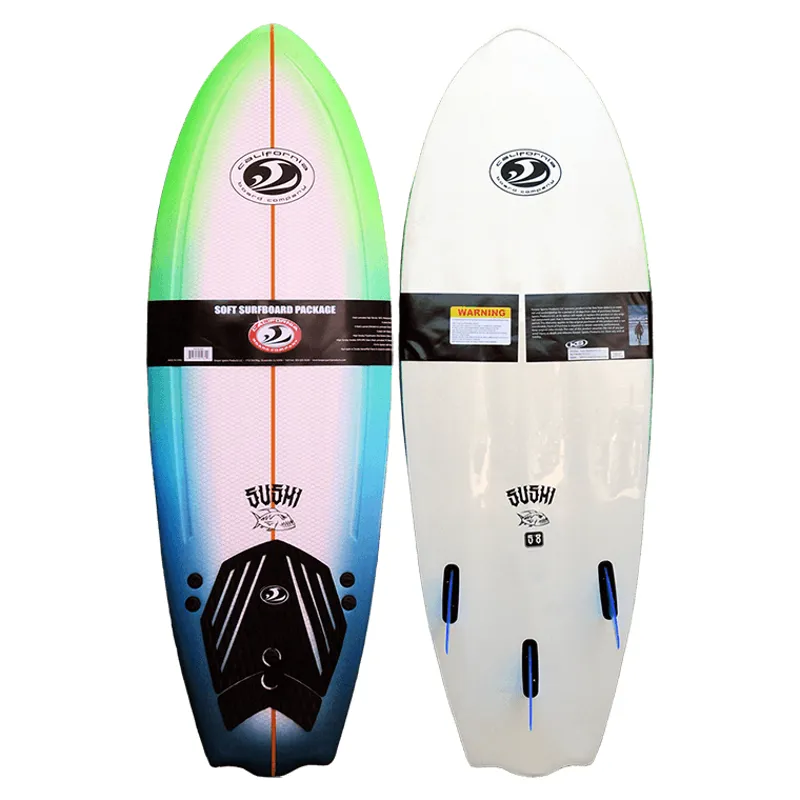 California Board Co / 5ft8 Softboard Fish / Blue