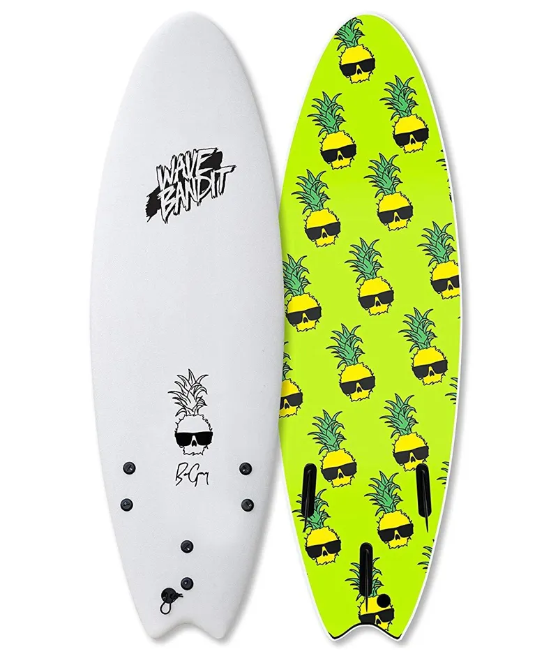 Wave Bandit / Ben Gravy Performer Tri-Fin / Soft Surfboard