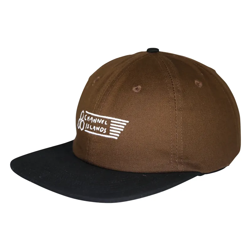 Channel Islands Bad Flag Cap in Walnut/Black