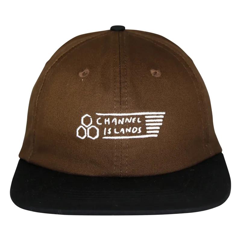 Channel Islands Bad Flag Cap in Walnut/Black-1