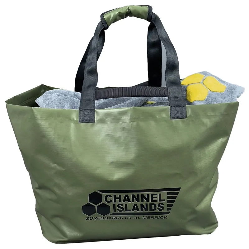 Channel Islands 43L Beach Tote Bag in Green