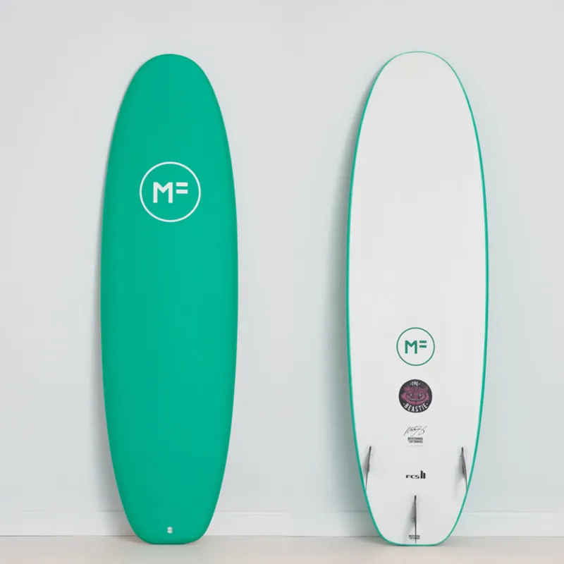 Mick Fanning Beastie Soft Surfboard in Jade - FCSII