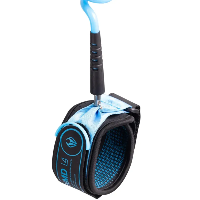 NMD Bodyboard Bicep Leash in Black/Ice Blue-1