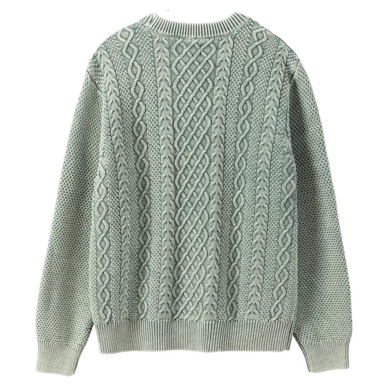 Dark Seas Big Sur Knitted Sweater in Storm-1