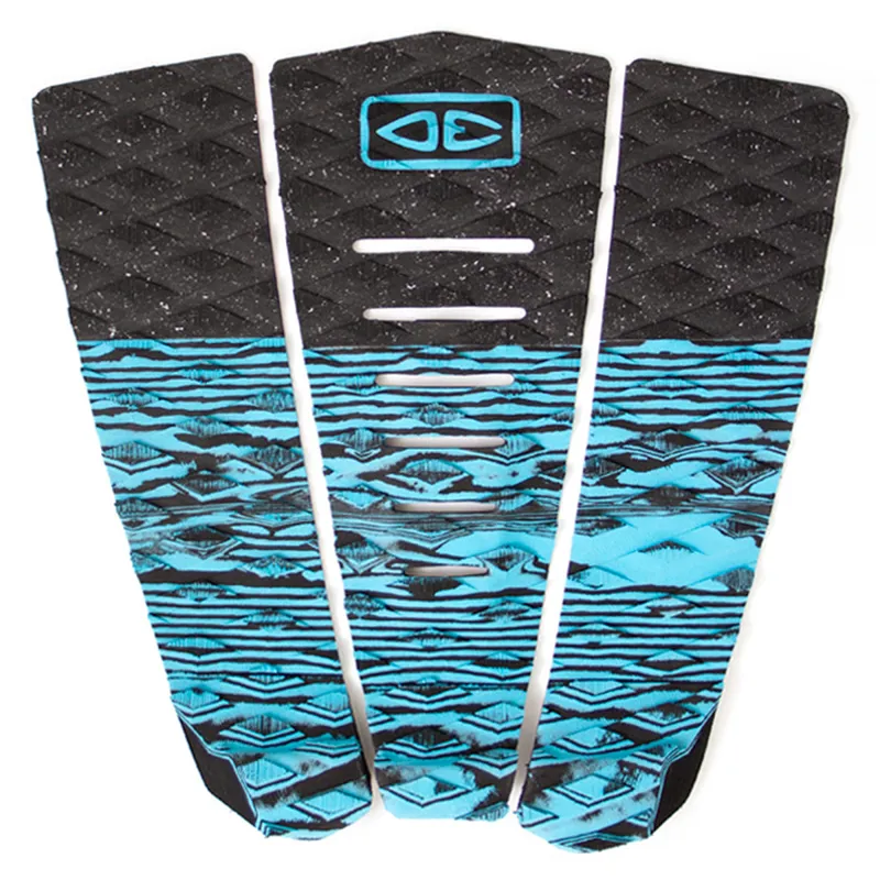 Ocean and Earth Blazed Tail Pad in Black-Blue