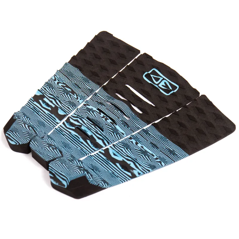 Ocean and Earth Blazed Tail Pad in Black-Blue-1