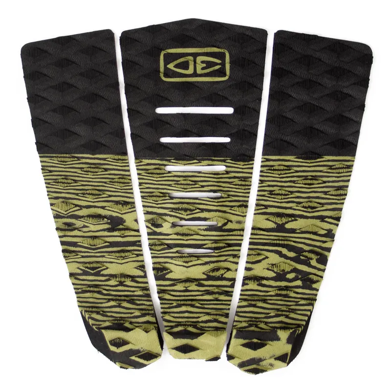 Ocean and Earth Blazed Tail Pad in Olive-Black