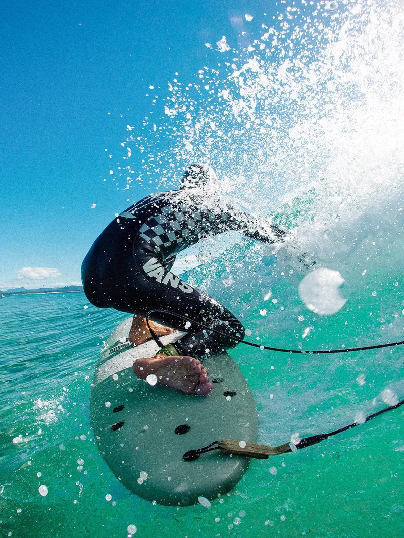 Softech Bomber / Soft Surfboard / Green-2