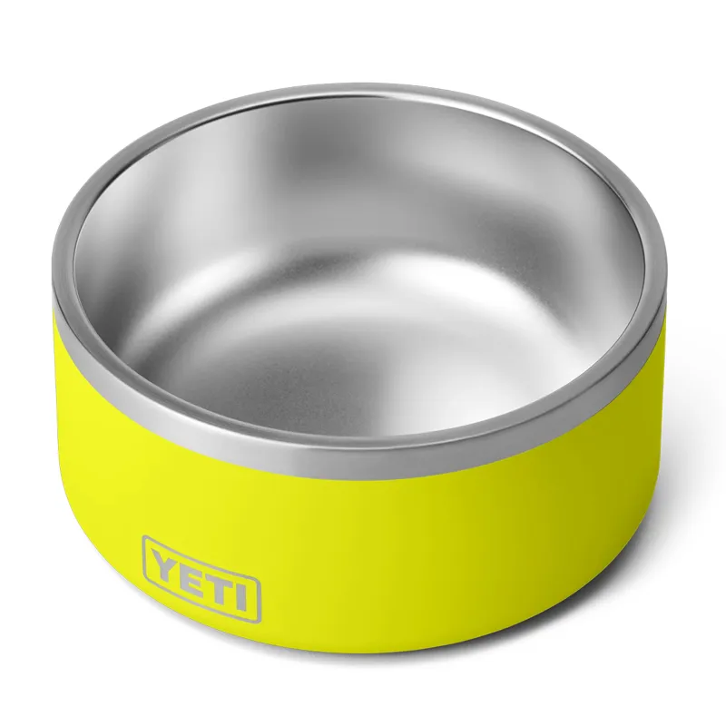 Yeti Boomer 8 Dog Bowl in Firefly Yellow