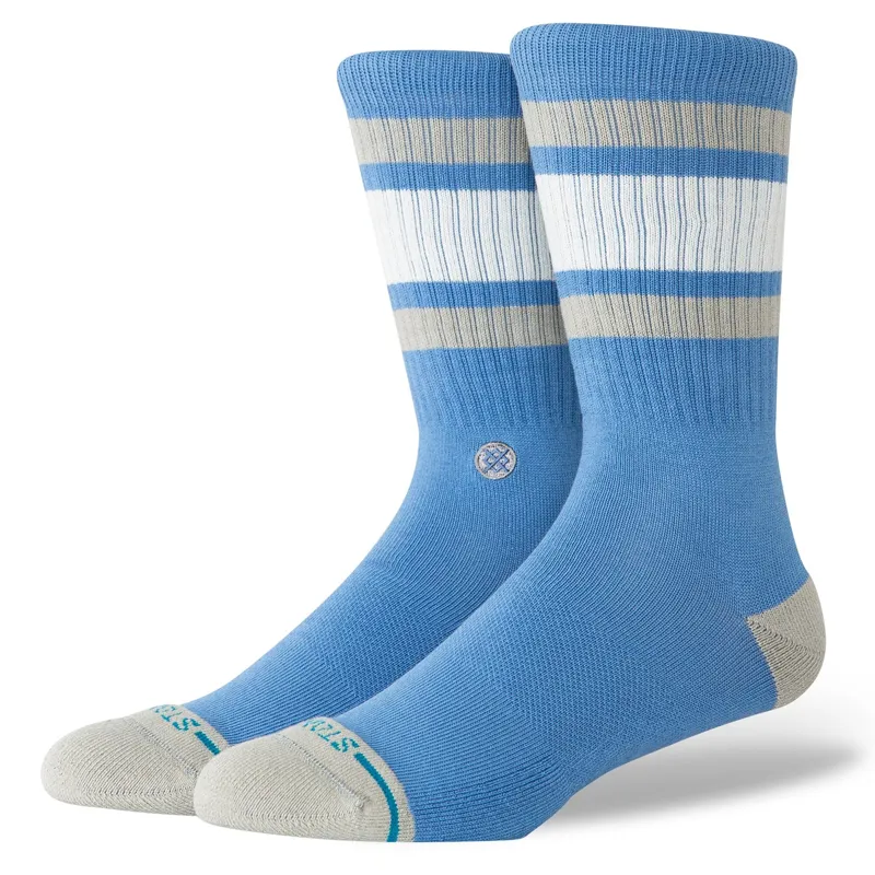 Stance Boyd Crew Sock in Capri Blue