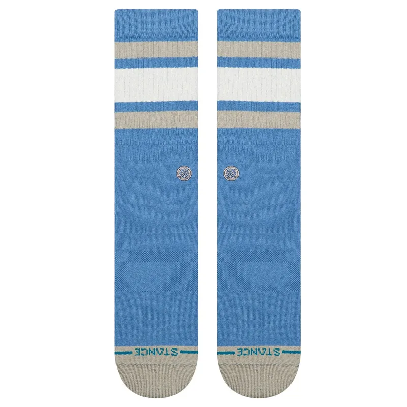 Stance Boyd Crew Sock in Capri Blue-1