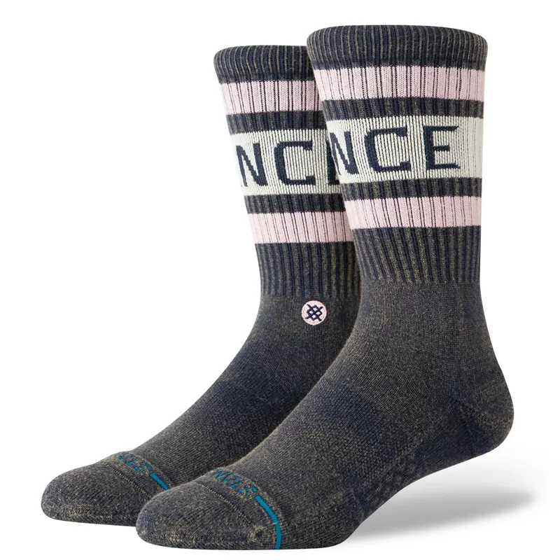 Stance Boyd Limited Crew Sock in Navy Wash