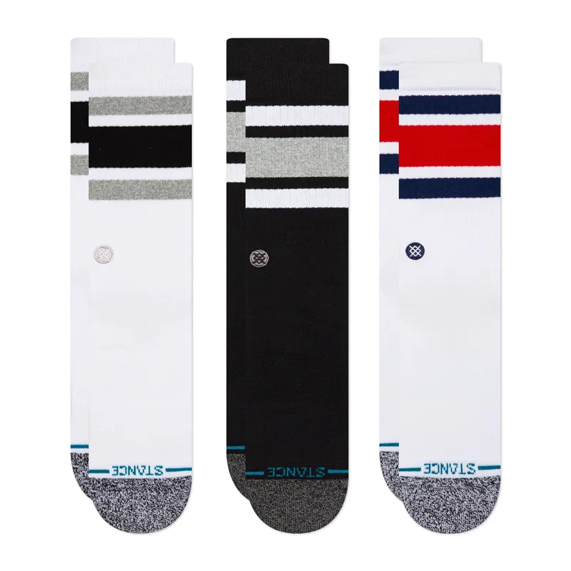 Stance Boyd Crew Sock 3 pack in Multi - SIZE Large
