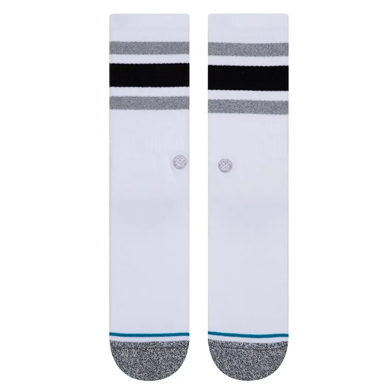 Stance Boyd Crew Sock in White-1