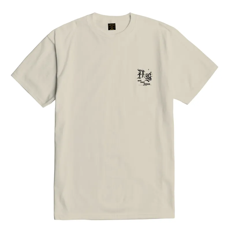 Dark Seas Calico Bass Tee in Cream-1
