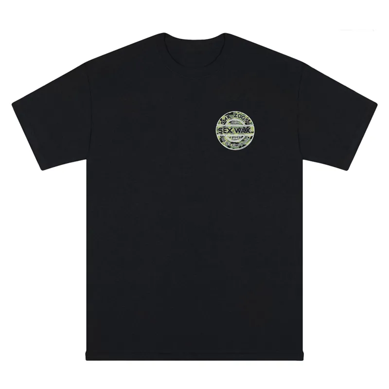 Sexwax Camo Tee in Black-1