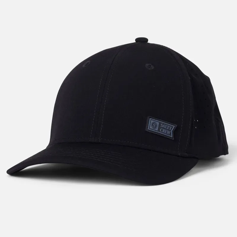 Salty Crew Lowdown Snapback Cap in Navy