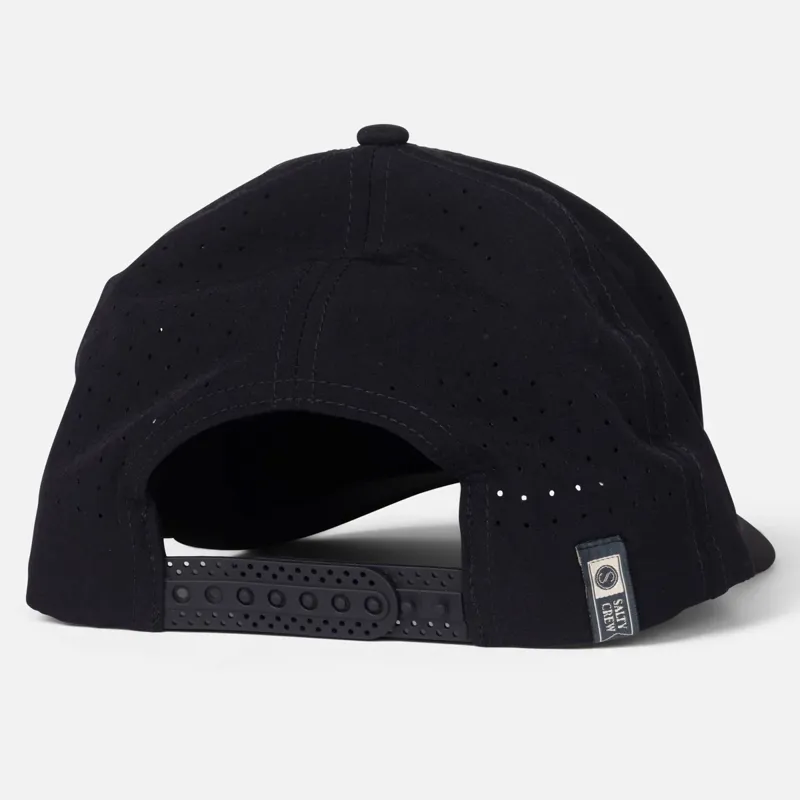 Salty Crew Lowdown Snapback Cap in Navy-1