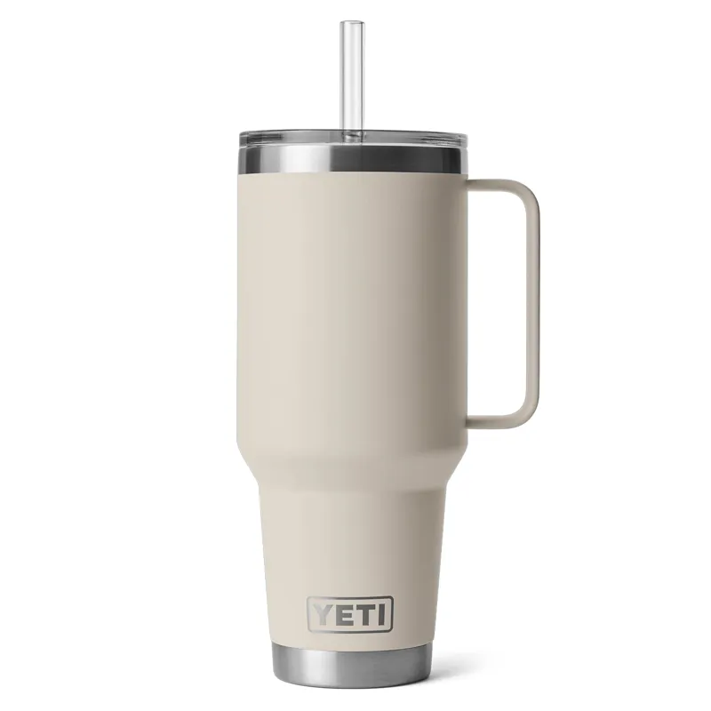 Yeti Rambler 42oz Straw Mug in Cape Taupe-1