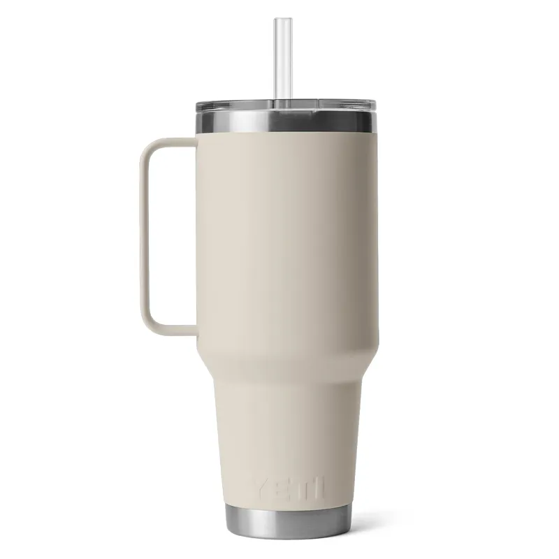 Yeti Rambler 42oz Straw Mug in Cape Taupe-2