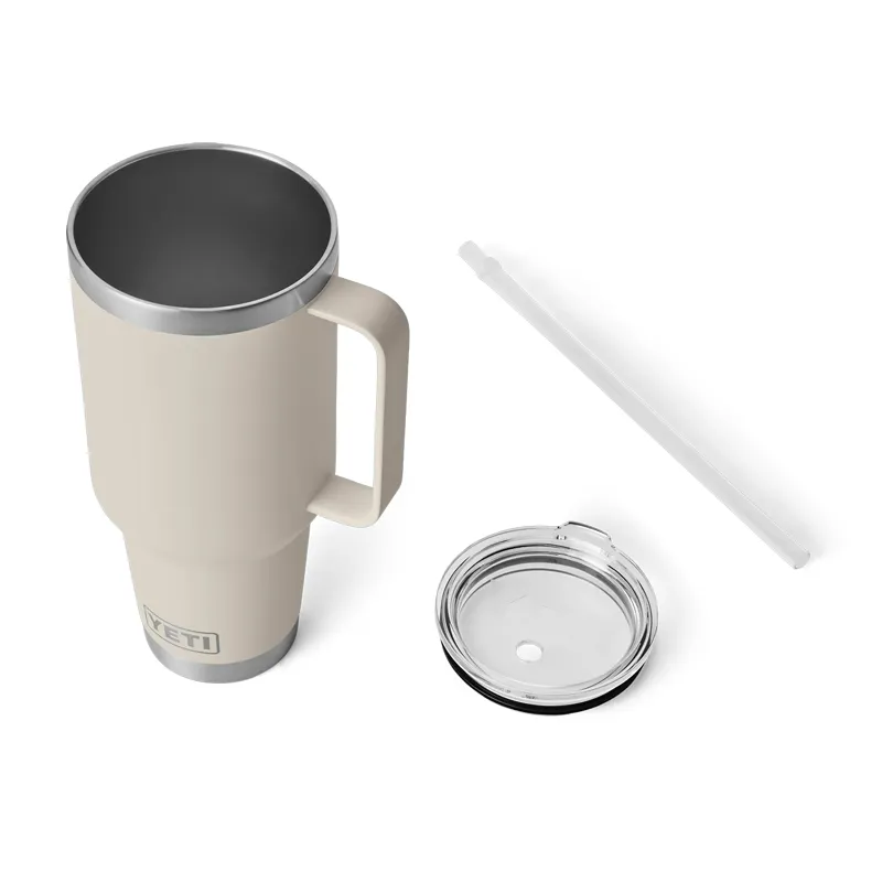 Yeti Rambler 42oz Straw Mug in Cape Taupe-3