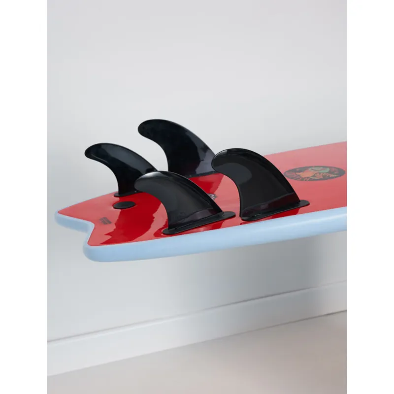 Mick Fanning Catfish Supersoft Soft Surfboard in Sky/Watermelon-3