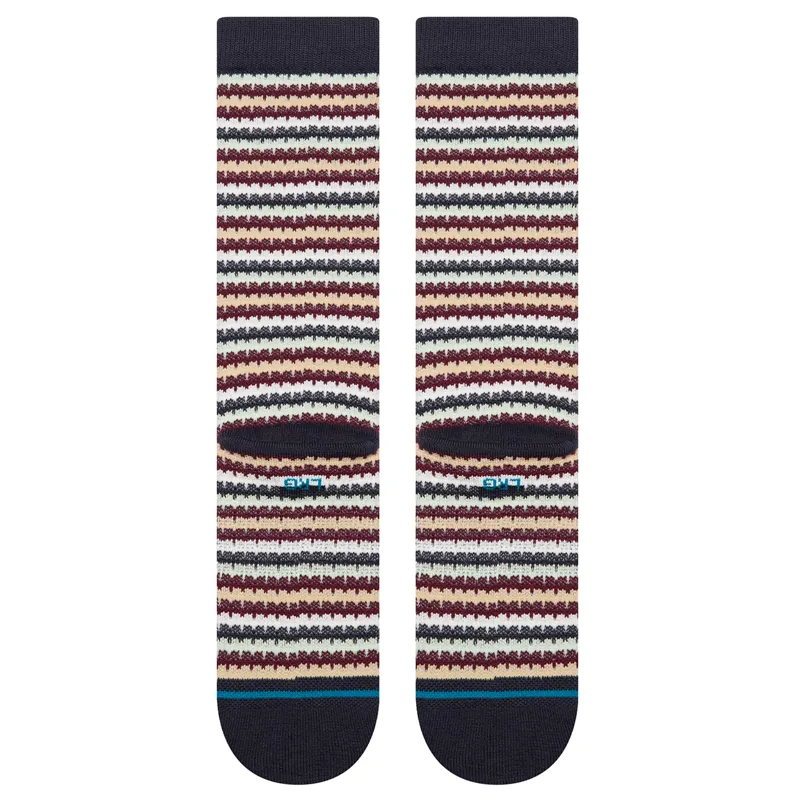 Stance Chiclets Waffle Crew Socks in Navy-2