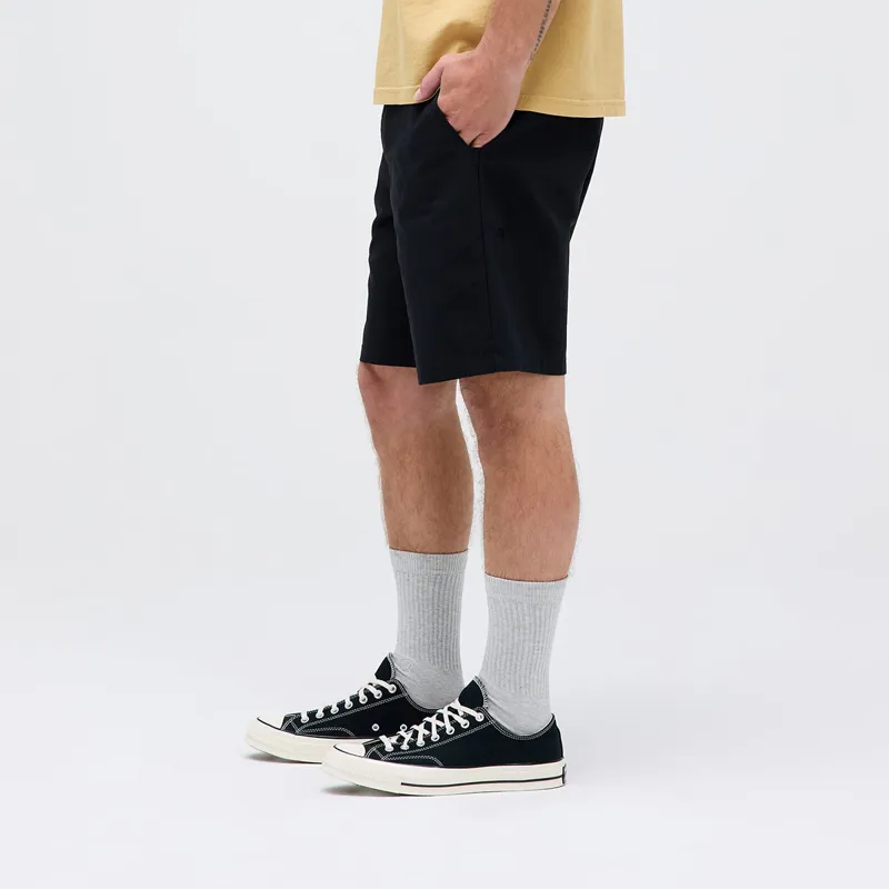 Stance Compound Chino Short in True Black-7