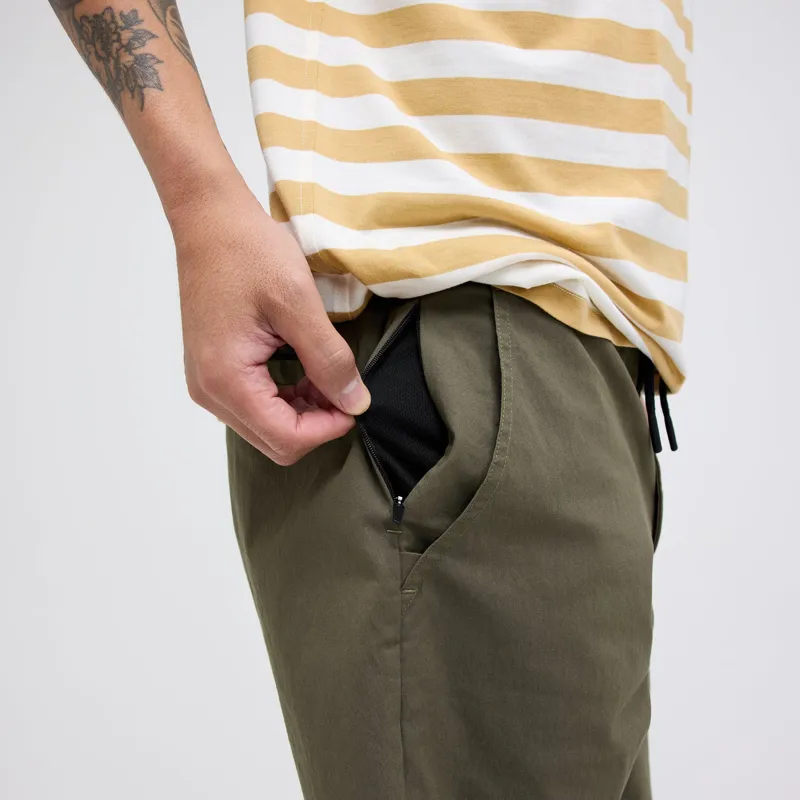 Stance Compound Chino Short in Olive-3