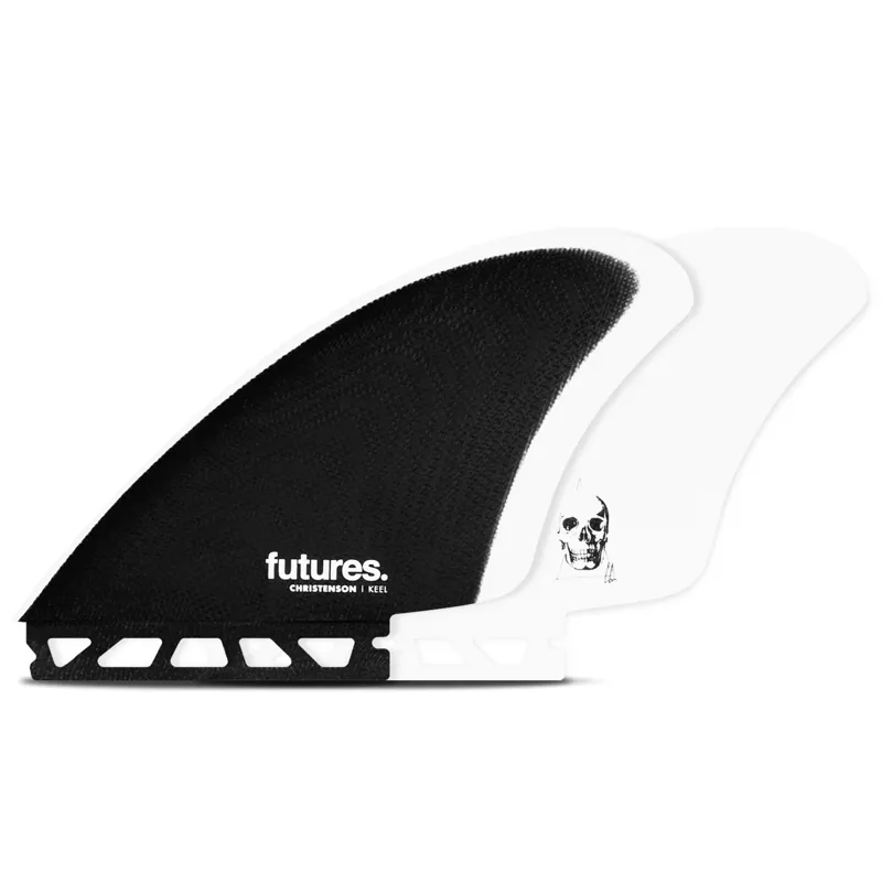 Futures Fins Christenson Fibreglass Keel Twin Fin Set