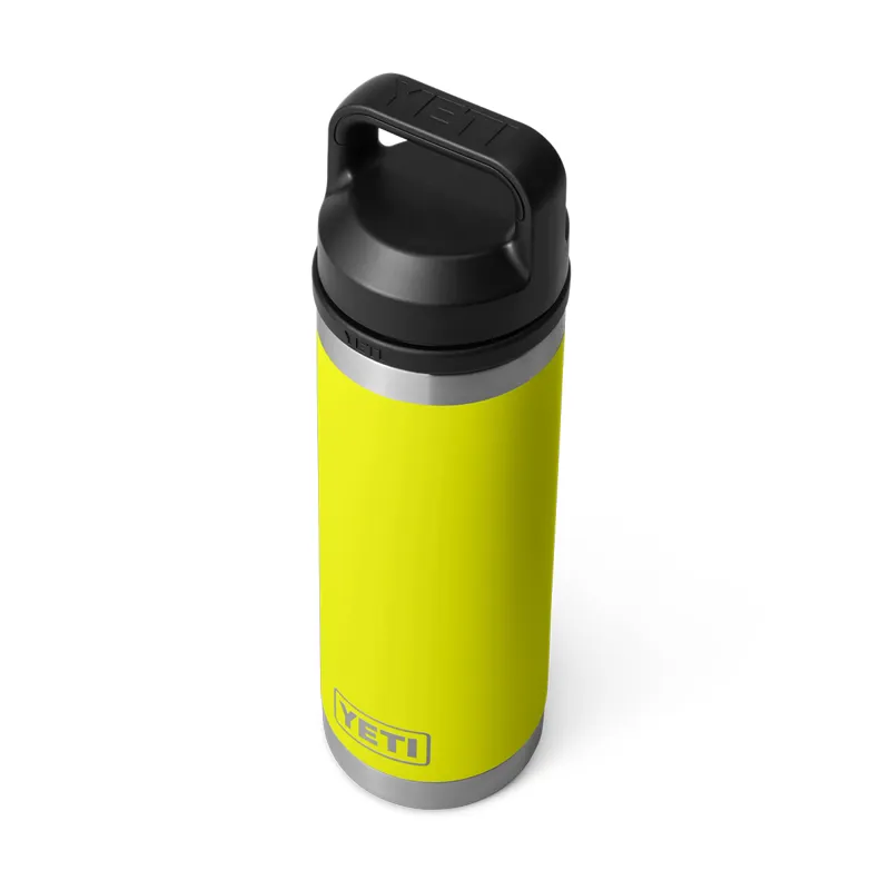 Yeti Rambler 18oz Chug Bottle in Fireflly Yellow-1