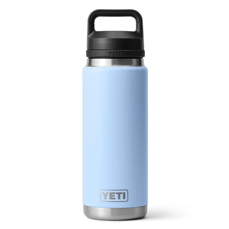 Yeti Rambler 26oz Chug Bottle in Big Sky Blue