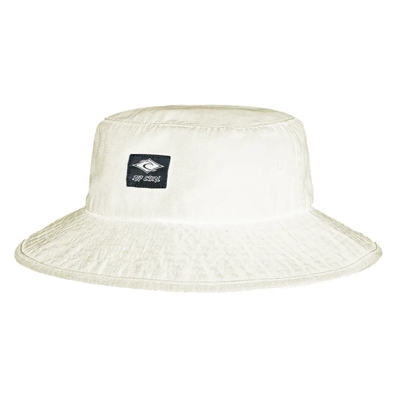 Rip Curl Classic Surf Mid Brim Hat in Vintage White