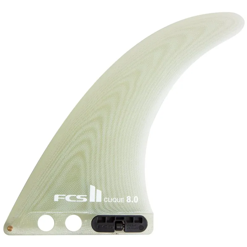 FCS Clique PG Single Fin in Clear