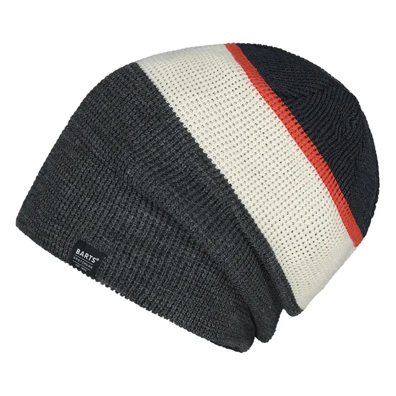 Barts Colan Beanie in Dark Heather