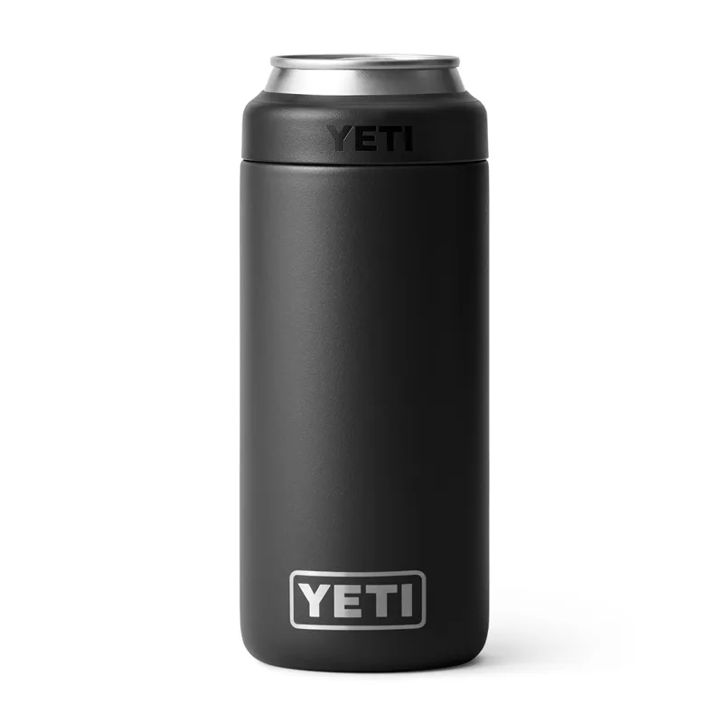 Yeti Rambler 250ml Colster Slimline Can Insulator in Black-1