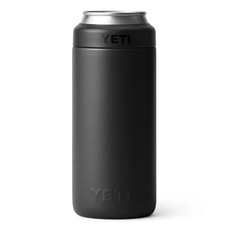 Yeti Rambler 250ml Colster Slimline Can Insulator in Black-2