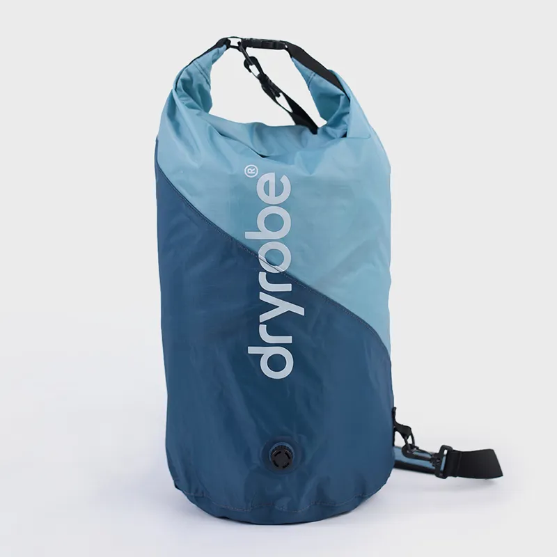 Dryrobe Compression Travel Bag in Blue/Light Blue