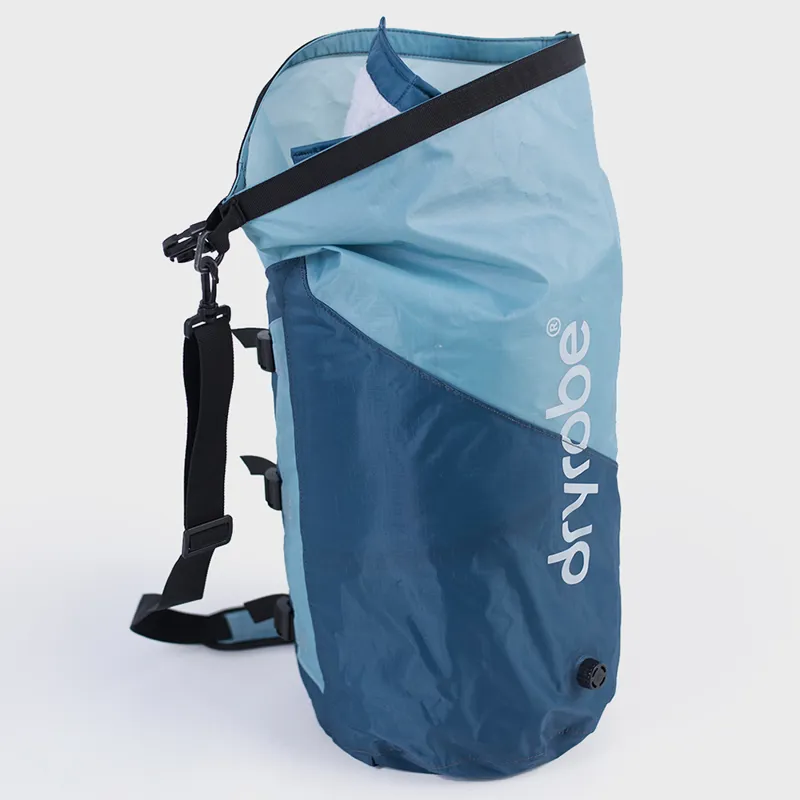 Dryrobe Compression Travel Bag in Blue/Light Blue-1