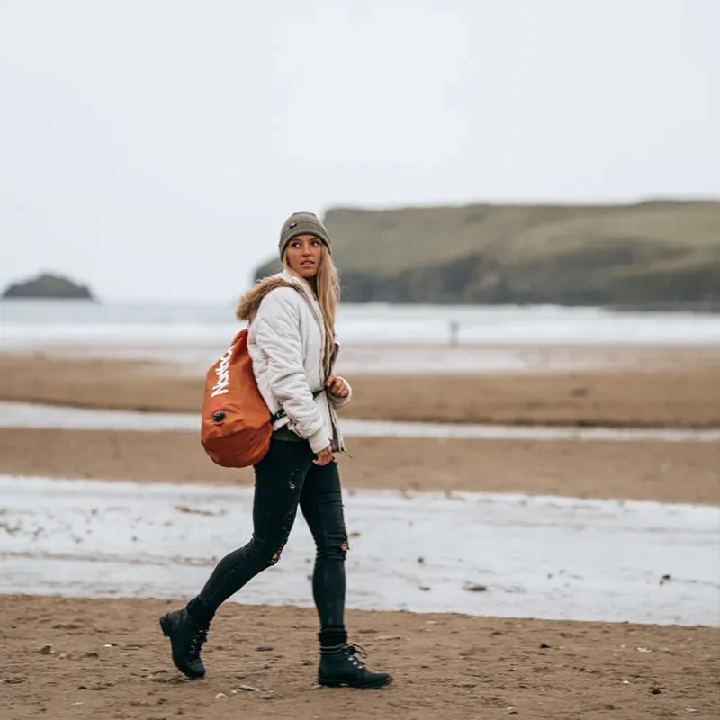 Northcore Waterproof Compression Bag in Orange-3