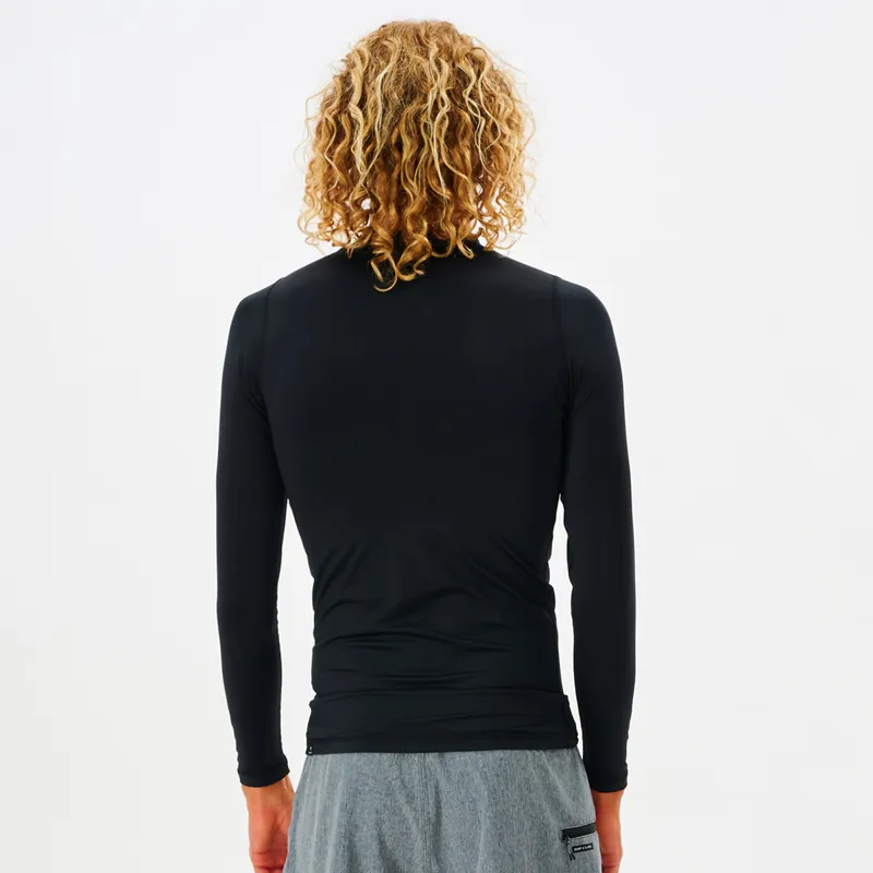 Rip Curl Corps Long Sleeve UV Tee in Black-2