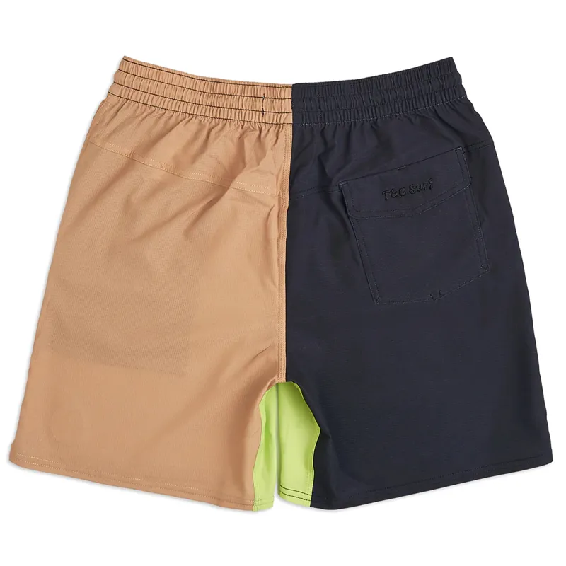 T and C Crew Elastic 18.5in Shorts in Washed Black-1