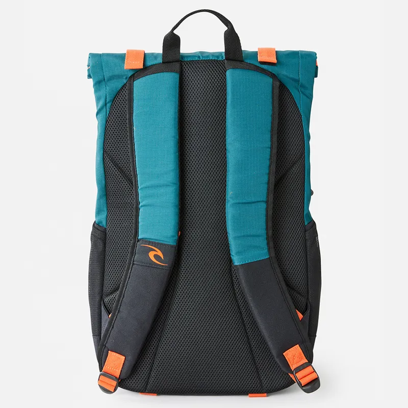 Rip Curl Dawn patrol 30L Journeys Backpack in Blue/Green-2