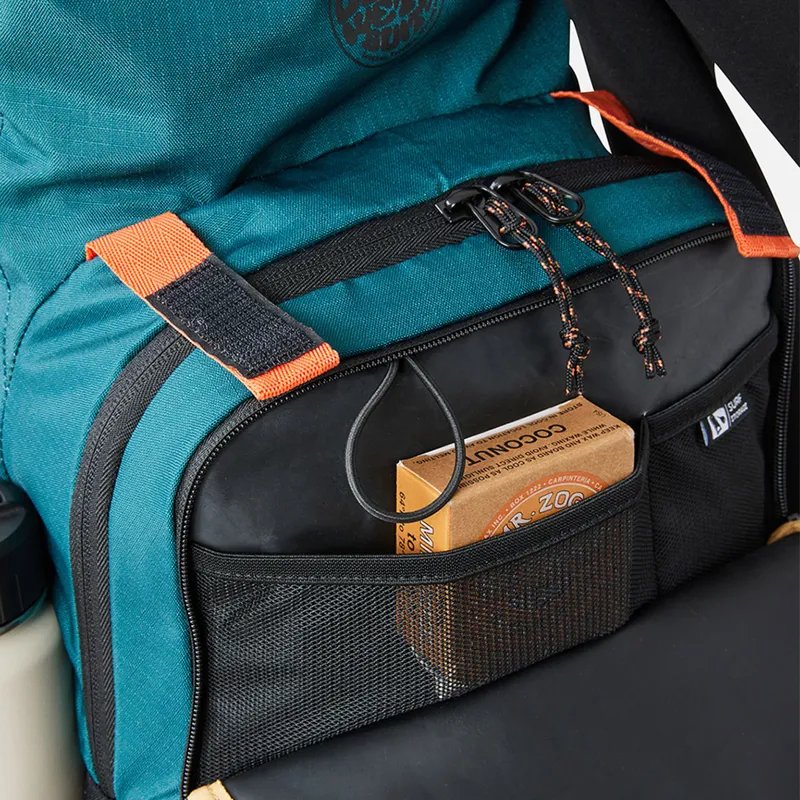 Rip Curl Dawn patrol 30L Journeys Backpack in Blue/Green-4