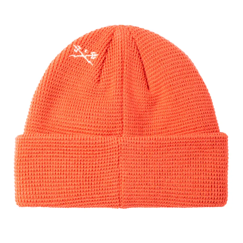 Dark Seas Dawn Patrol Beanie in Burnt Sienna-1