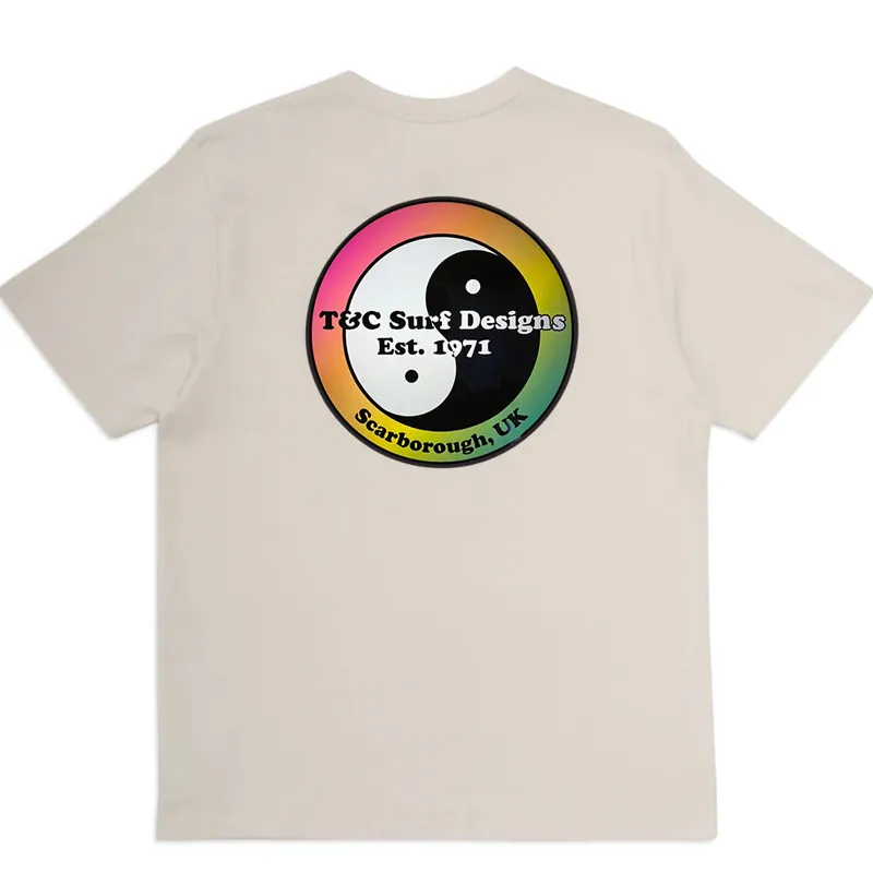 T and C Scarborough Destination Tee in Off White